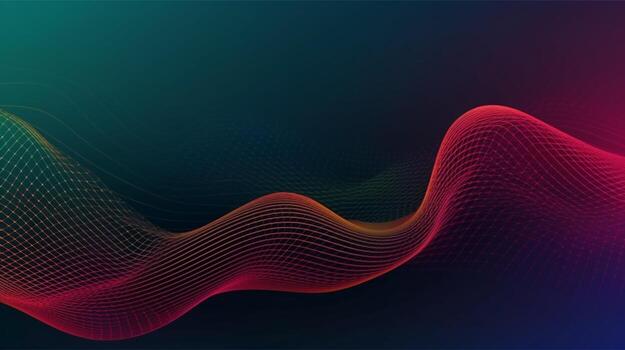 Abstract gradient background, gradient mesh, wavy gradient photo