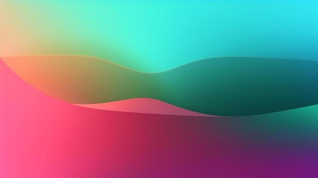 Abstract gradient background, gradient mesh, wavy gradient photo