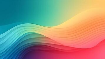 Abstract gradient background, gradient mesh, wavy gradient photo