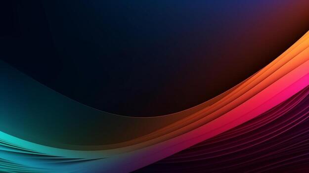 Abstract gradient background, gradient mesh, wavy gradient photo