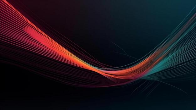 Abstract gradient background, gradient mesh, wavy gradient photo