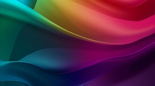 Abstract gradient background, gradient mesh, wavy gradient photo