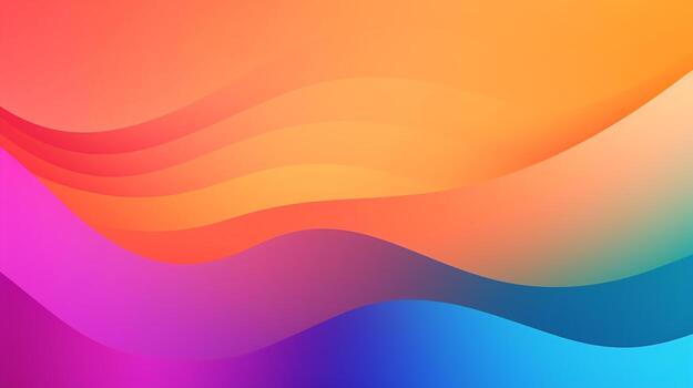 Abstract gradient background, gradient mesh, wavy gradient photo