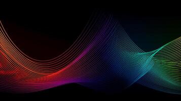 Abstract gradient background, gradient mesh, wavy gradient photo