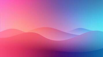 Abstract gradient background, gradient mesh, wavy gradient photo