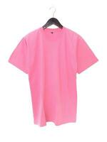 Pink T-Shirt on Hanger with White Background photo