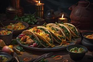 Plate of Tacos, photo