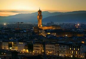 temprano Mañana en florencia foto