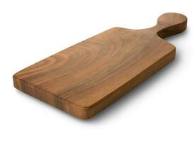 Wooden cutting board photo