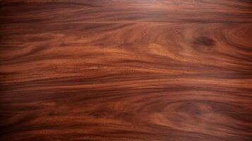 realistic flat mahogany wood texture and detailed background photo