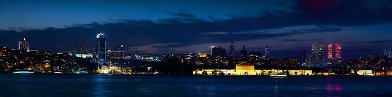 Istanbul at night photo