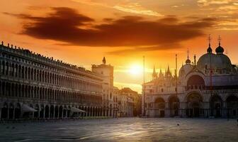 San Marco at dawn photo
