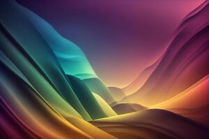 Multicolored soft abstract background. photo
