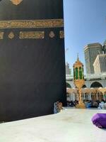 la meca, saudi arabia, mayo 2023 - un hermosa tiempo de día ver de el kaaba en el masjid al haram, la meca. foto