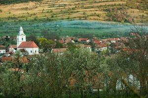 Rimetea es un pequeño pueblo situado en transilvania, Rumania. eso es situado en el apuseni montañas y es conocido para sus pintoresco ajuste y bien Preservado húngaro arquitectónico estilo. foto