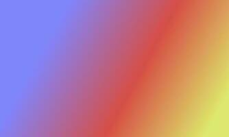 Design simple blue,yellow and red gradient color illustration background photo