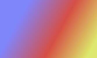 Design simple blue,yellow and red gradient color illustration background photo