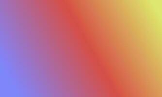 Design simple blue,yellow and red gradient color illustration background photo