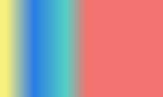 Design simple Cyan,red,yellow and blue gradient color illustration background photo