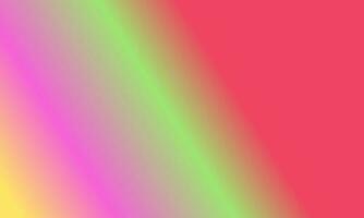 Design simple green,red,yellow and pink gradient color illustration background photo