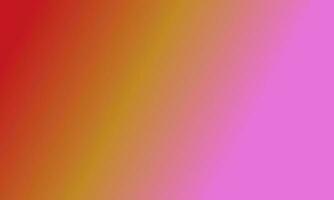 Design simple orange,pink and red gradient color illustration background photo