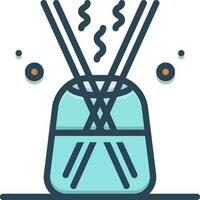 color icon for diffuser vector
