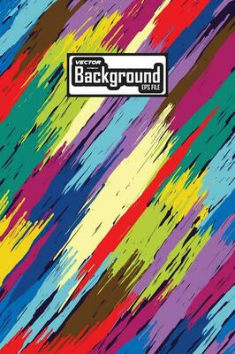 Colorful Abstract Grunge Vector Background