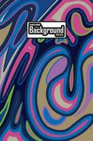 Colorful Abstract Grunge Vector Background