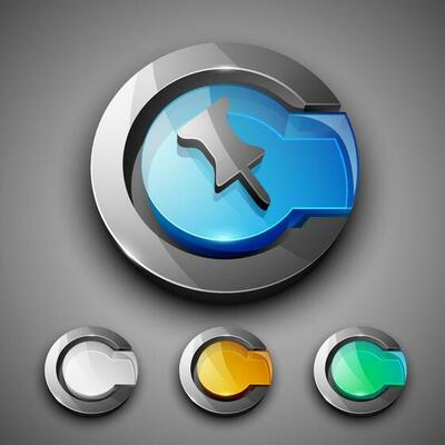 Glossy Web Icons