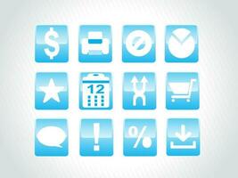 web mail icons set can be used for websites, web applications. email applications or server Icons vector