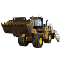 Bagger isoliert 3d png