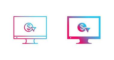 Unique Pay Per Click Vector Icon