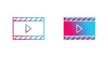 Unique Video and Animation Vector Icon