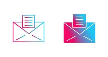 Email Documents Vector Icon