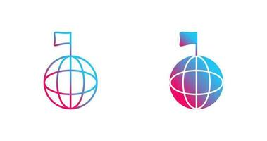 Unique Global Signals Vector Icon