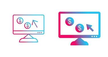 Unique Pay Per Click Vector Icon