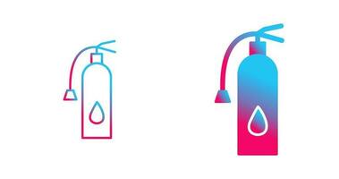 Unique Fire Extinguisher Vector Icon