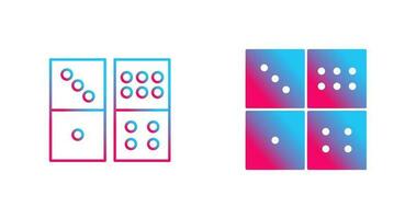 Domino Game Vector Icon