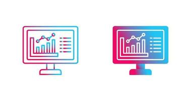 Graph Vector Icon