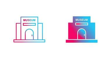 Museum Building Vector Icon