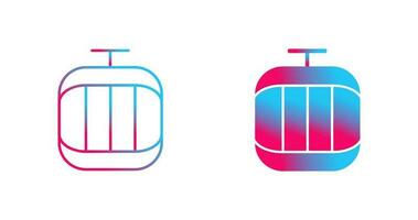 Cable Car Vector Icon