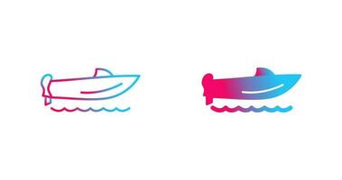 Speed Boat Vector Icon