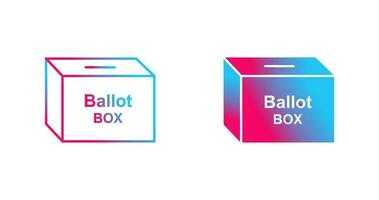 Ballot Box Vector Icon