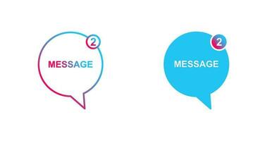 Message Bubbles Vector Icon