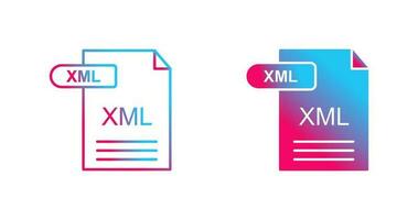 XML Vector Icon