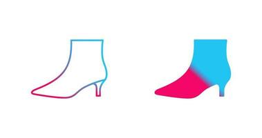 Boots with Heels Vector Icon