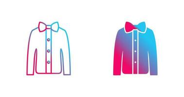 Shirt with Bow Vector Icon