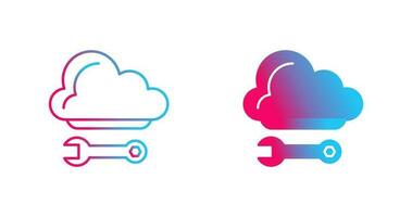 Cloud Computing Vector Icon