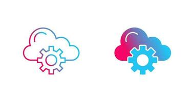 Cloud Computing Vector Icon