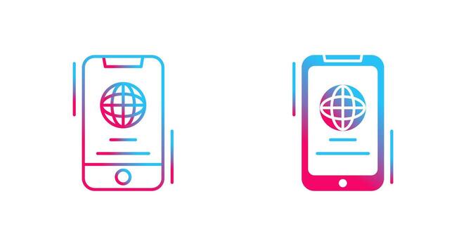 icono de vector de navegador